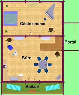 Grundriss Dach Familienhaus 