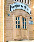 Tr zum Gasthaus am Weiher